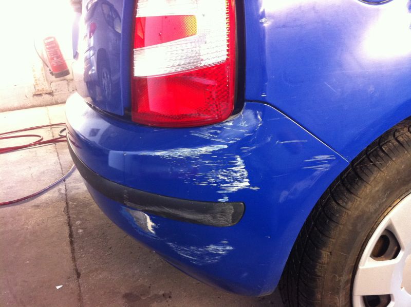 Skoda Bumper repair